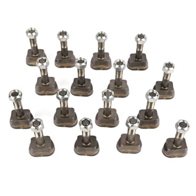 INDCONTROL 16 Pack Replacement Stump Grinder Teeth Compatible with Vermeer Yellow Jacket