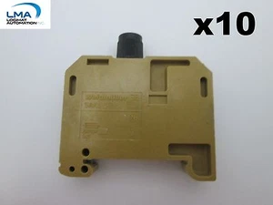 10 x WEIDMULLER SAKS 1/35 FUSE TERMINAL BLOCK 10mm 500v - Bild 1 von 3