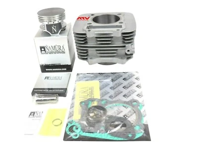 02-17 Suzuki Ozark 250 LTZ250 Quad Sport Cylinder Jug Piston Top End Kit Gaskets - Image 1 of 3