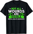 Mental Health Not All Wounds Are Visible Theme Unisex T-shirt