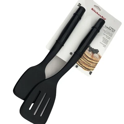 New KitchenAid Black Set of 2 Durable Set of 2 Lifters Turners - Image 1 of 3