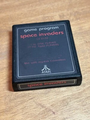 Space Invaders (Atari 2600, 1980), Tested, Free Same Day QuikShip - Image 1 of 4