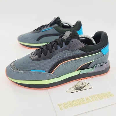 Puma City Rider Mens Size 10 Athletic Casual Shoes Reflective Trainers NEW - Image 1 of 4