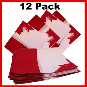 "Bandanas con bandera canadiense (paquete de 12) 22"" x 22" - Imagen 1 de 3