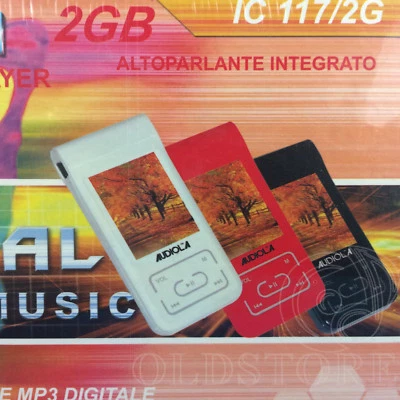 ►AUDIOLA IC117◄MICROLETTORE MP4 NERO 2GB ALTOPARLANTE INTEGRAT REGISTR VOCALE - Immagine 1 di 4