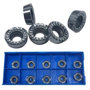 Inserto de torneado de carburo CNC 10 PIEZAS para aluminio RPGT1003MO-AK N01 RPGT 1003MO R5 - Imagen 1 de 7
