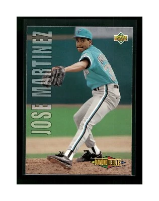 1993 Upper Deck Baseball Card #506 Jose Martinez Rookie - Image 1 of 2