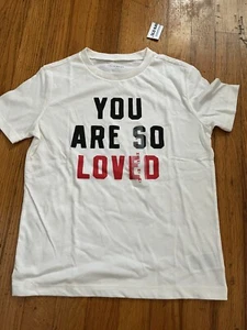 Old Navy Kid’s Shirt, You are so Loved, Medium 8, NWT. - Picture 1 of 4