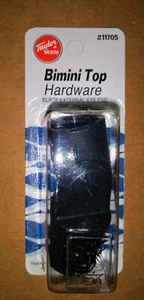 NEW TAYLOR MADE BIMINI TOP HARDWARE BLACK EXTERNAL EYE END PART NO. 11705 - PAIR - Foto 1 di 2