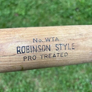 Hanna Batrite No. WTA  Robinson Style Wood Baseball Bat Athens, GA Pro Treated - Picture 1 of 24