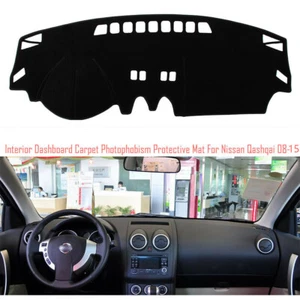Interior Dashboard Carpet Sun Shade Protective Pad Cover For Nissan Qashqai - Bild 1 von 9
