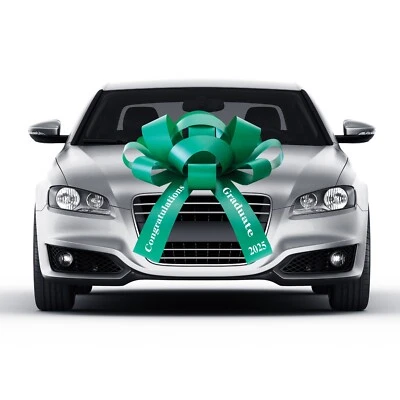 Arco de coche JumBow de graduación 2025 - 30" magnético, resistente a la intemperie, grado de felicitación Foto 1 de 4