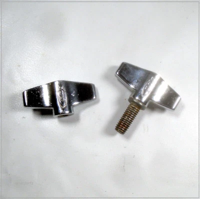 PDP - 6mm FLÜGELMUTTER + 8mm FLÜGELSCHRAUBE - Trommel & Becken Ständer Schraubenteile - Bild 1 von 3