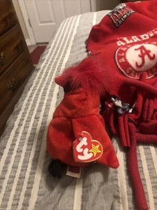 Ty Beanie Babies Mac The Cardinal Plush Toy - Picture 1 of 1