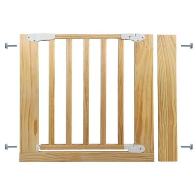 Absperrgitter Treppenschutzgitter Echtholz für 85-95cm Durchgang 77cm Hoch - Bild 1 von 4