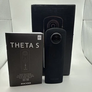 Cámara Ricoh Theta S 360° VR - Video Full HD, 14MP WiFi - Negra ¡Muy buena! - Imagen 1 de 7