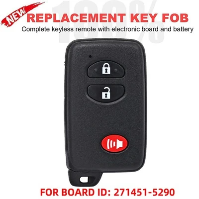 NEW FOR 2011-2016 TOYOTA SCION TC SMART KEYLESS PROXIMITY REMOTE FOB HYQ14ACX - Image 1 of 4