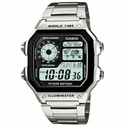 Unisex-Uhr Casio Bruni Basics-Clear 4054274791979 Schwarz Silberfarben - Bild 1 von 2
