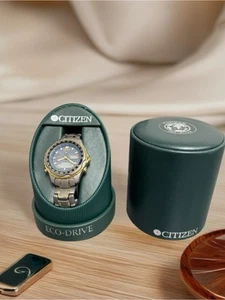 Citizens Economic-Drive JR0006-51E Men’s Watch - Titanium Chronograph - W Papers - Picture 1 of 13