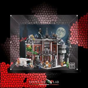 TECA IN PLEXIGLASS ACRILICO-SHOWCASE-TECA PER SET LEGO® 76300-Arkham Asylum™ - Imagen 1 de 5