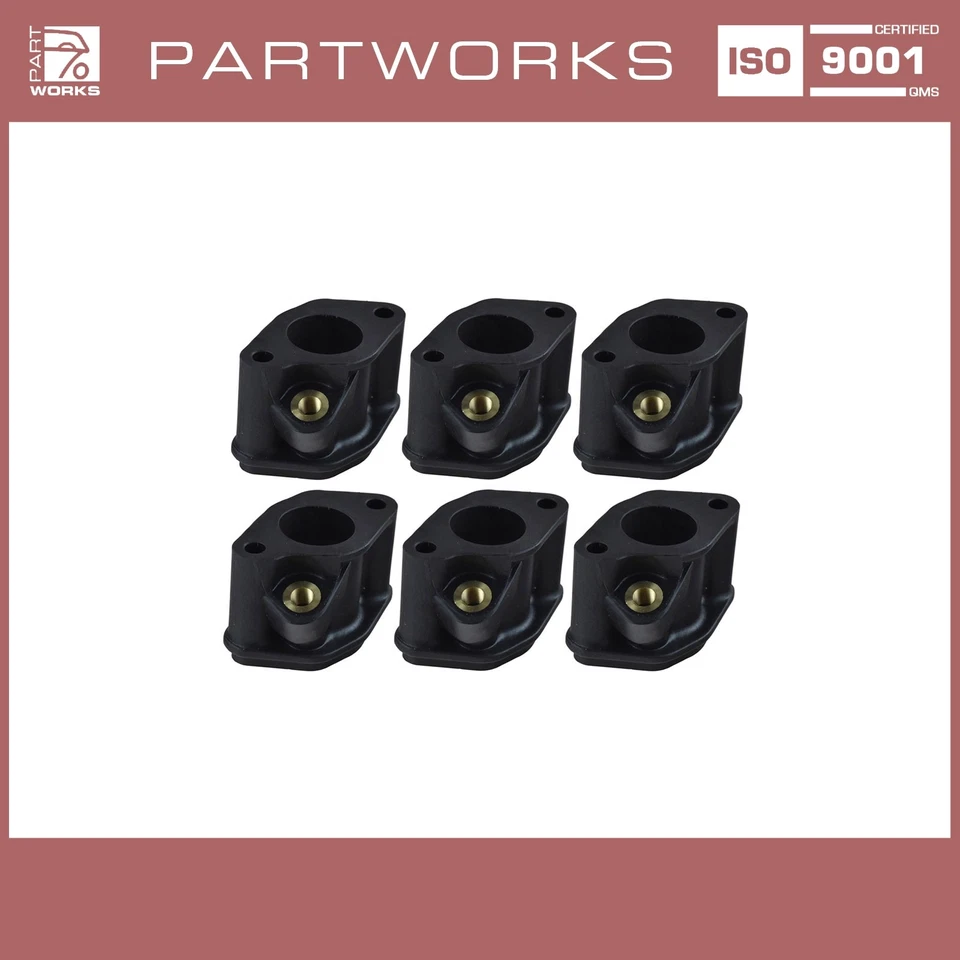 6 uds boquilla de aspiración para PORSCHE 930 turbo 964 3.6 tubo de aspiración brida 93011014102 Foto 1 de 4