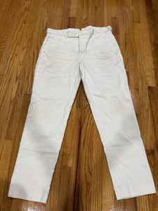 Polo Ralph Lauren Cordhose Off White Herren 36x30 Workwear Distressed - Bild 1 von 6