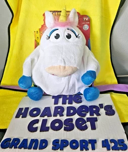 Tummy Stuffer - Unicornio blanco como se ve en la televisión **Nuevo** - Imagen 1 de 1