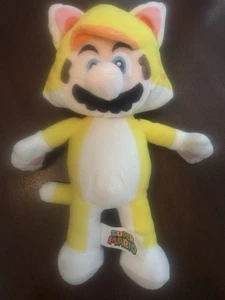 Nintendo 11.5" Cat Mario Super Mario Bros. Plush S15 - Picture 1 of 3
