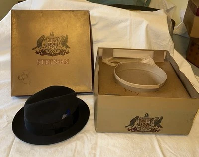 Vintage Royal Stetson Men’s Fedora Felt Hat 1940s-1960s - Image 1 of 4