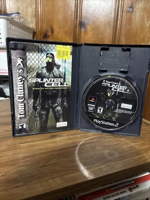 ETIQUETA NEGRA COMPLETA PROBADA Tom Clancy's Splinter Cell Sony PlayStation 2 PS2 Foto 1 de 4