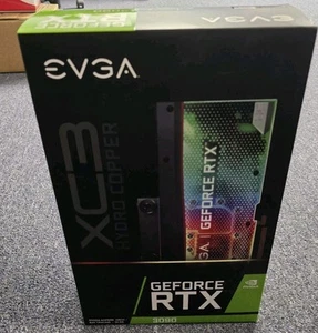 EVGA GeForce RTX 3090 XC3 ULTRA HYDRO COPPER GAMING  24G-P5-3979-KR, 24GB GDDR6X - Picture 1 of 7