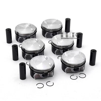 Juego de pistones y anillos STD OEM para Audi RS5 Porsche Cayenne Panamera 2.9 TFSI EA839 Foto 1 de 4