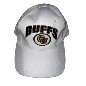 Colorado Buffaloes Hat Cap Strap Back White NCAA Football Mens Prime Buffs OSFA - Picture 1 of 5