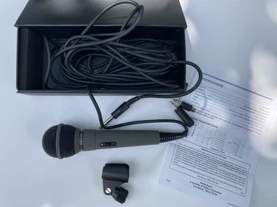 RADIO SHACK Optimus Mikrofon mit Kabel und Halterung + Adapter - Bild 1 von 2