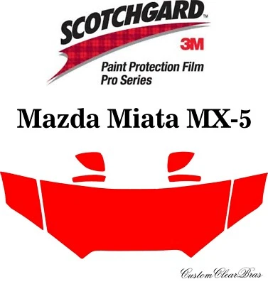 3M Scotchgard Paint Protection Pro Series 2020 2021 2022 2023 Mazda Miata MX-5 Foto 1 de 3