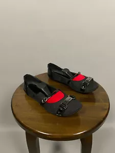 Seltene Christian Dior Black Monogram Ballerinas Größe EU 36 UK 3,5 US 5,5 - Bild 1 von 11