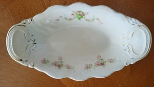 Dixie E.P.P. Co. Vintage Relish Serving Dish Raised Geometric Design - Picture 1 of 3