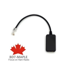 Mikrofon elektroniczny Dual 3.5 XIEGU X5105 ZESTAW SŁUCHAWKOWY PTT Słuchawki Adapter - Zdjęcie 1 z 1