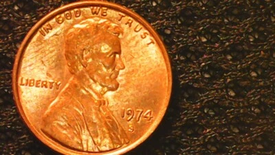 1974-S-OMM "S"/reverse "S" and doubling on "date" - Image 1 of 4