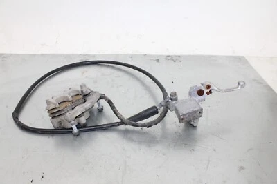 Yamaha YZ125 YZ 125 2002 02 OEM PINZA DE FRENO DELANTERA MONTAJE MAESTRO PALANCA DE MANGUERA Foto 1 de 4