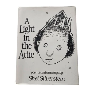 1981 A Light in the Attic Shel Silverstein Vintage Hardcover Evil Eye Music Inc - Picture 1 of 7