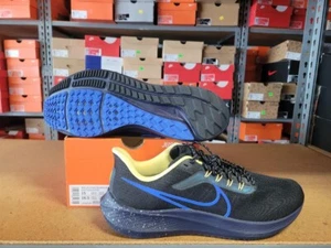 Nike Air Zoom Pegasus 39 Hombres Zapatos Negro Hyper Royal Blue DZ4846-001 Talla 15 - Imagen 1 de 6