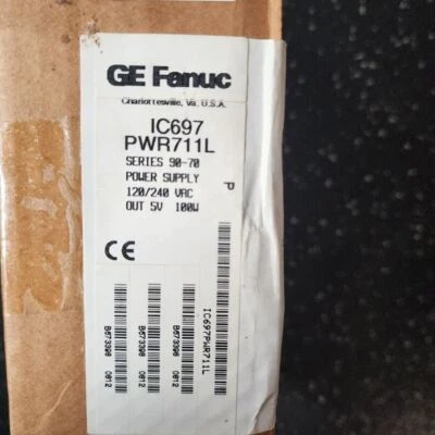 New Sealed IC697PWR711L GE Fanuc Power Supply 90-70 SERIES 120/240 VAC OUT 5V - Image 1 of 4