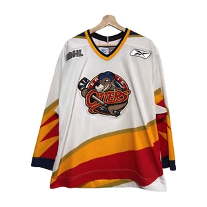 Trikot 2013-2014 OHL CHL Erie Otters Reebok weiß L Connor McDavid Rookie Jahr - Bild 1 von 15
