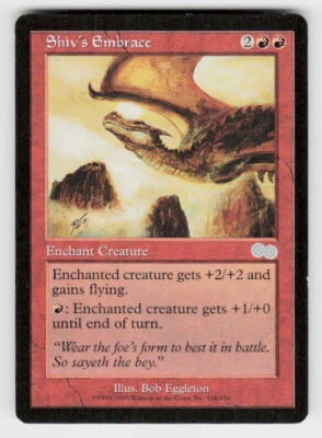 Urza's Saga #216 Shiv's Embrace - Image 1 of 2