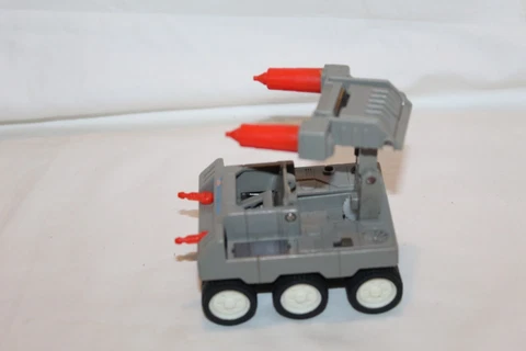 Vintage 1986 Coleco Starcom M-6 Rail Gunner Vehicle Cover