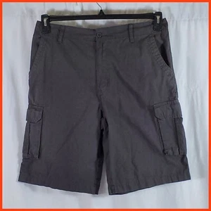Men's Beverly Hills Polo Club Cargo Shorts - Charcoal - 100% Cotton - Size: 34” - Picture 1 of 4