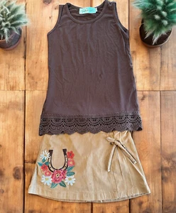 Spirit Riding Free Western Girls Outfit Size Small CUTE - Picture 1 of 4