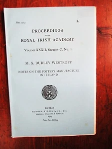 Proceedings of the Royal Irish Academy -  5 issues - 1913 - Archaeology Section - Picture 1 of 8