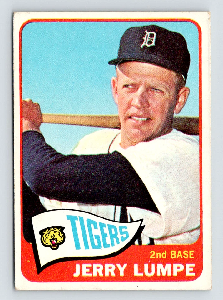1965 Topps Card, #353 Jerry Lumpe, Detroit Tigers, see Video - Image 1 of 3